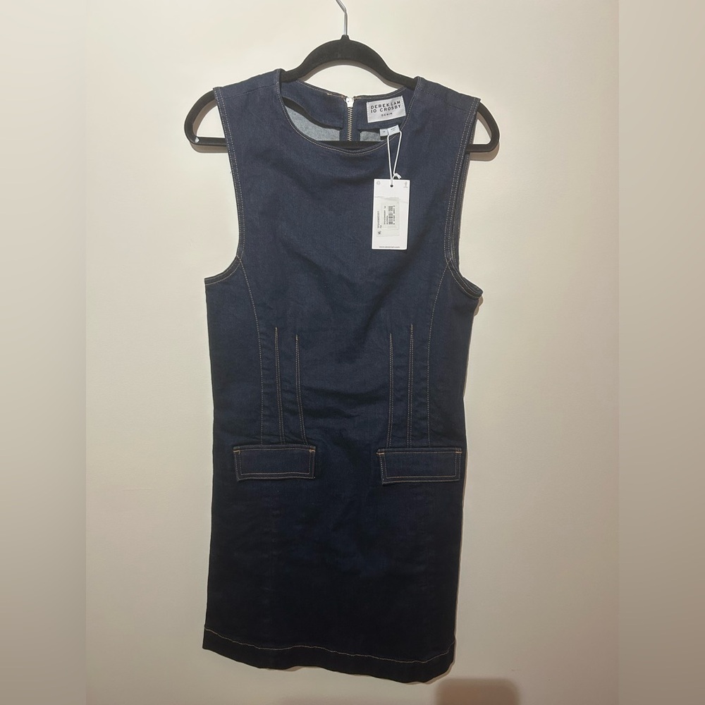 Derek Lam Dark Blue Denim Dress